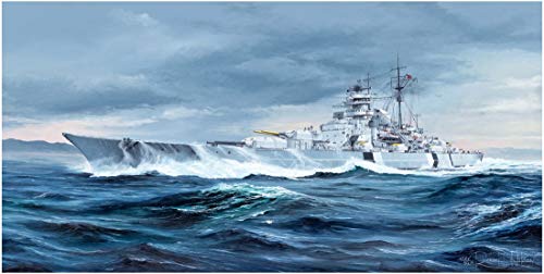 Trumpeter 5358 1/350 DKM Bismarck Modellbausatz, Modellbauzubehör, Mehrfarbig von Trumpeter