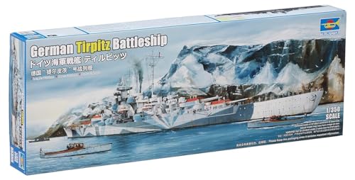 Trumpeter - 1/350 DKM Tirpitz - Plastikmodellbausatz von Trumpeter