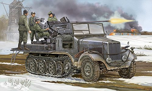 Trumpeter 05532 Modellbausatz Ger. Sd.Kfz.6/2 3,7cm Flak 37 auf Selbst von Trumpeter