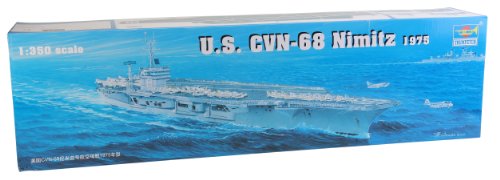 Trumpeter 05605 Modellbausatz Flugzeugträger USS Nimitz CVN-68 1975 von Trumpeter