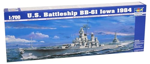 Trumpeter 05701 Modellbausatz Schlachtschiff USS Iowa BB-61 1984 von Trumpeter
