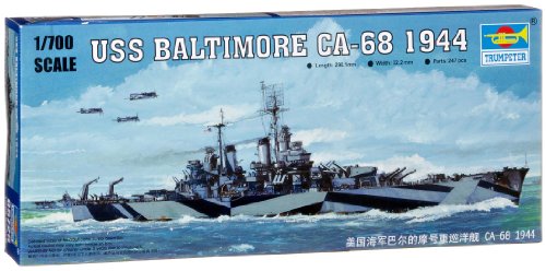 Trumpeter 05725 Modellbausatz USS Baltimore CA-68 1944 von Trumpeter