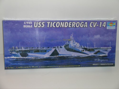 Trumpeter 05736 Modellbausatz USS Ticonderoga CV-14 Trumpeter 05736 Modellbausatz USS Ticonderoga CV-14 von Trumpeter