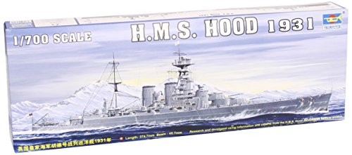 Trumpeter 05741 Modellbausatz HMS HOOD 1931 von FALLER
