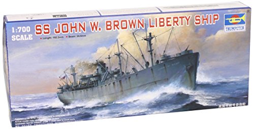 Trumpeter 05756 Modellbausatz SS John W. Brown Liberty Ship, Mittel Trumpeter 05756 Modellbausatz SS John W. Brown Liberty Ship, Mittel von Trumpeter