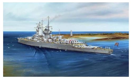 Trumpeter 05773 Modellbausatz Ger. Battleship Admiral Graf Spee 1937 von Trumpeter