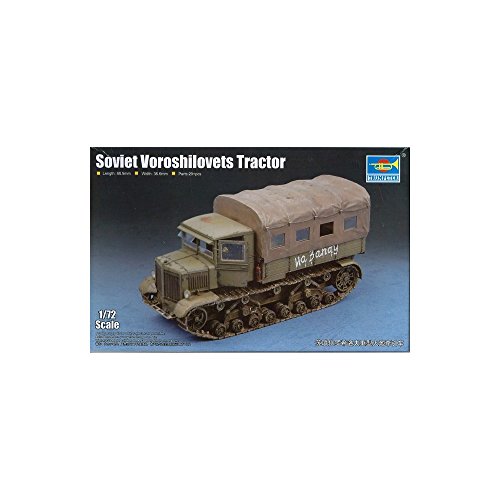 Trumpeter 007110 1/72 Voroshilovets Kettenfahrzeug, verschieden, Small von Trumpeter