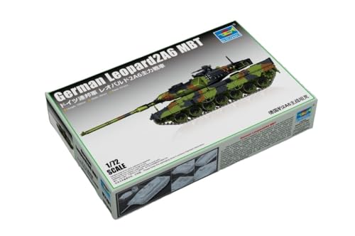 Trumpeter 07191 - 1:72 German Leopard2A6 MBT - Neu von Trumpeter