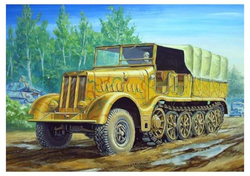 Trumpeter 07203 Modellbausatz Sd.Kfz. 9 Famo 18 t Zugkraftwagen, Verschieden Trumpeter 07203 Modellbausatz Sd.Kfz. 9 Famo 18 t Zugkraftwagen, Verschieden von Trumpeter