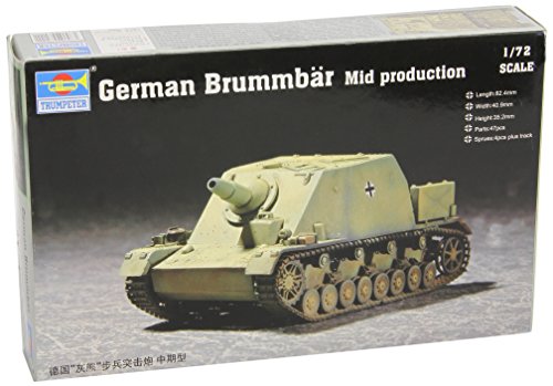 Trumpeter 07211 Modellbausatz German Brummbär Mid Production Trumpeter 07211 Modellbausatz German Brummbär Mid Production von Trumpeter