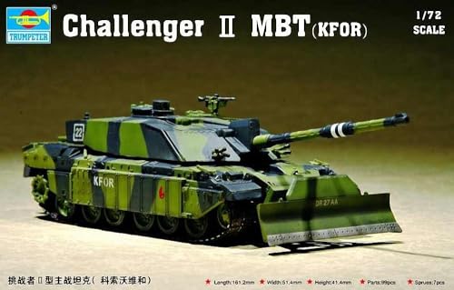 Trumpeter 07216 Modellbausatz Challenger II MBT (KFOR) von Trumpeter