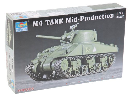 Trumpeter 07223 Modellbausatz M4 (Mid) Tank von Trumpeter