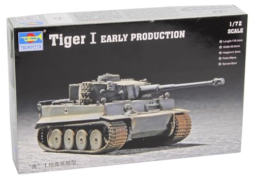 Trumpeter 07242 Modellbausatz Tiger 1 Tank (Early) von FALLER