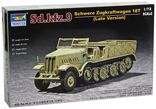 Trumpeter 07252 Modellbausatz Sd.Kfz. 9 schwerer Zugkraftwagen 18t Type F3 von FALLER