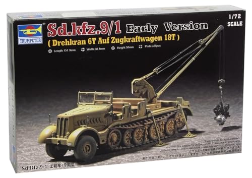 Trumpeter 07253 Modellbausatz Drehkran SDKFZ 9/1 von FALLER