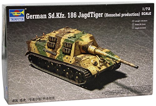 Trumpeter 07254 Modellbausatz German Sd.kfz.186 Jagdtiger (Henschel production) von Trumpeter