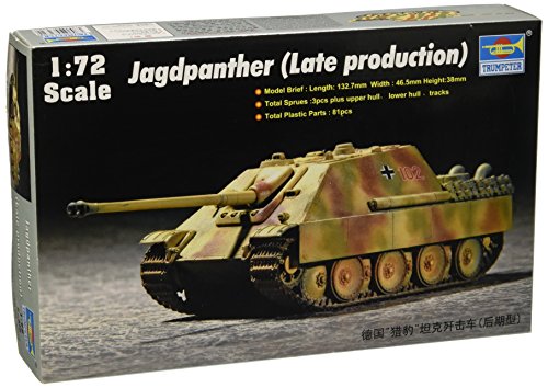 Trumpeter 07272 Modellbausatz German Jagdpanther (Late Production) von Trumpeter