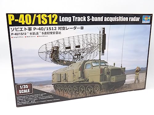 Trumpeter 09569 - P-40/1S12 Long Track S-Band Acquisition Radar - maßstab 1/35 - Modellbausatz von Trumpeter