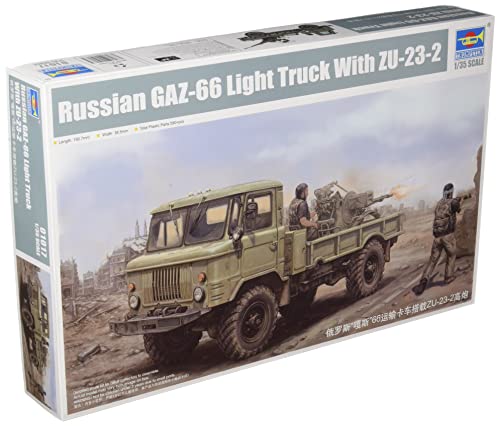 Trumpeter 1/35 GAZ 66 II, TRU01017, Mehrfarbig Trumpeter 1/35 GAZ 66 II, TRU01017, Mehrfarbig von Trumpeter