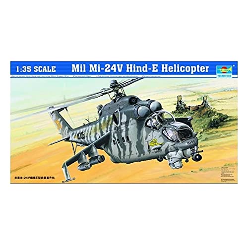 Trumpeter 05103 Modellbausatz Mil Mi-24 V Hind-E von Trumpeter