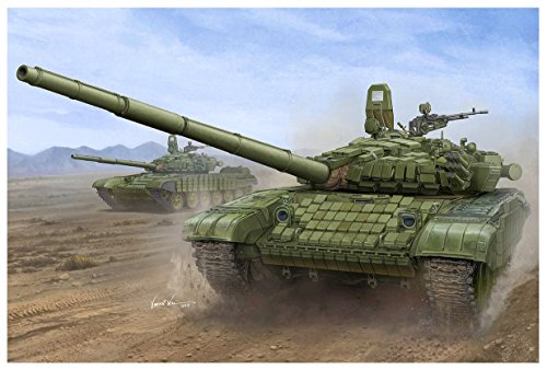 Trumpeter 750925 Russian T-72B/B1 (w reactiv Armor) 1/16 T72B/B1 MBT mit Kontakt-1" Modellbausatz, verschieden von Trumpeter