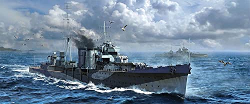 Trumpeter - 1/350 HMS Colombo - Plastikmodellbausatz von Trumpeter