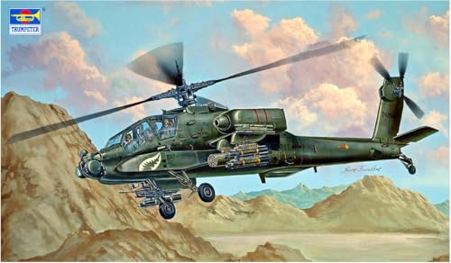 Trumpeter 755838-1/48 AH-64A Apache - Maßstab 1:48 von Trumpeter