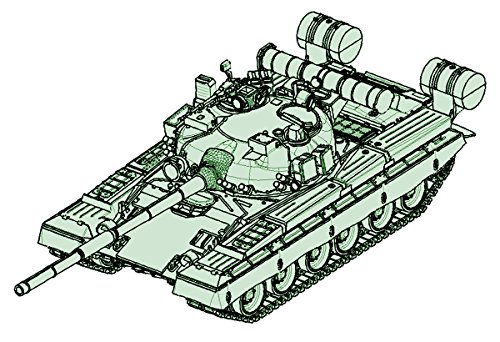 Trumpeter 757144 Armee 1/72 T-80B MBT Modellbausatz, Verschieden von Trumpeter