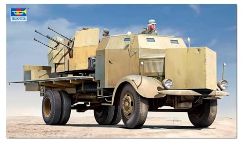 Trumpeter - 1/35 L4500A mit 2cm Flak 38 - Plastikmodellbausatz Trumpeter - 1/35 L4500A mit 2cm Flak 38 - Plastikmodellbausatz von Trumpeter