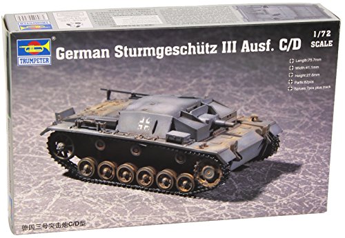 Trumpeter 9580208072579 7257 Modellbausatz German Sturmgeschütz III Ausf. C/D Trumpeter 9580208072579 7257 Modellbausatz German Sturmgeschütz III Ausf. C/D von FALLER