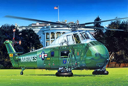 Trumpeter TRU02885 1/48 VH-34D Marine One, Mehrfarbig von Trumpeter