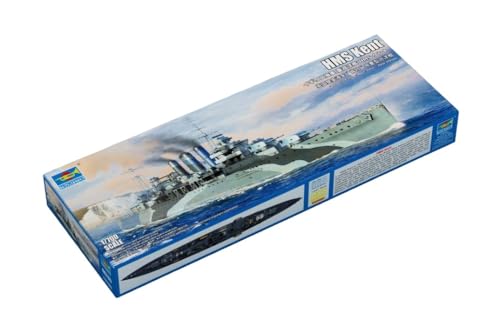 Trumpeter - 1/700 HMS Kent - Plastikmodellbausatz von Trumpeter
