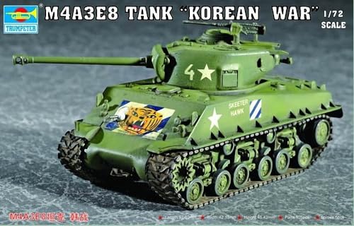 Trumpeter TRU07229 7229 Modellbausatz M4A3E8 Tank (T80 Track) von Trumpeter