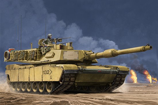 US M1A2 SEP MBT US M1A2 SEP MBT von Trumpeter