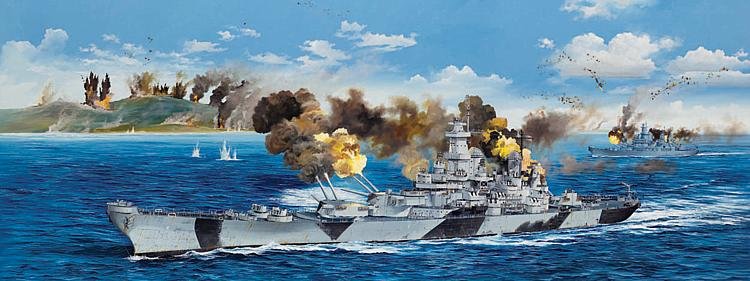 USS Iowa BB-61 USS Iowa BB-61 von Trumpeter