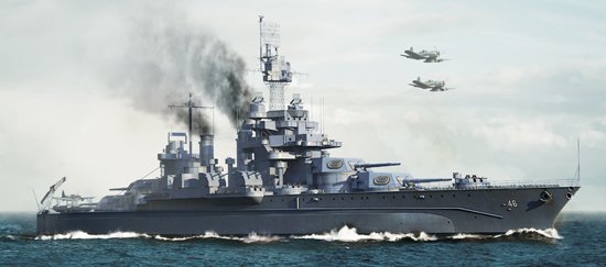 USS Maryland BB-46 1945 USS Maryland BB-46 1945 von Trumpeter