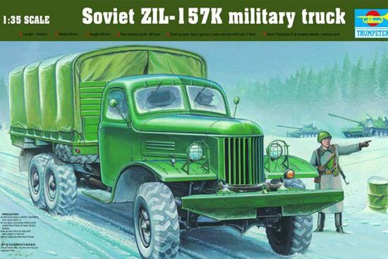 ZIL-157K Soviet Military Truck w/Canvas ZIL-157K Soviet Military Truck w/Canvas von Trumpeter