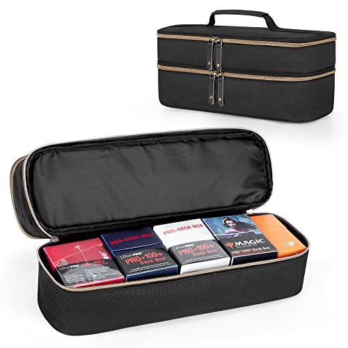 Trunab Tasche für Kartenspiele, Sammelkarten Aufbewahrungsbox Kartenspiele, Tragetasche Spielkarten Kompatibel mit Against Humanity, Yugioh, PM Cards, MTG,TCG, CCG Karten Trunab Tasche für Kartenspiele, Sammelkarten Aufbewahrungsbox Kartenspiele, Tragetasche Spielkarten Kompatibel mit Against Humanity, Yugioh, PM Cards, MTG,TCG, CCG Karten von Trunab