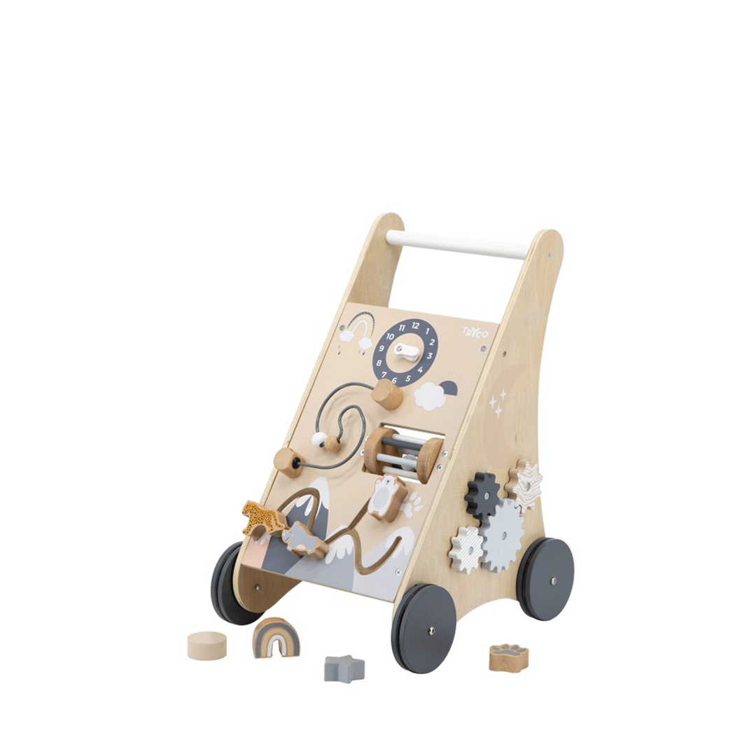 Tryco Wooden Babywalker With Blocks Tryco Wooden Babywalker With Blocks von Tryco
