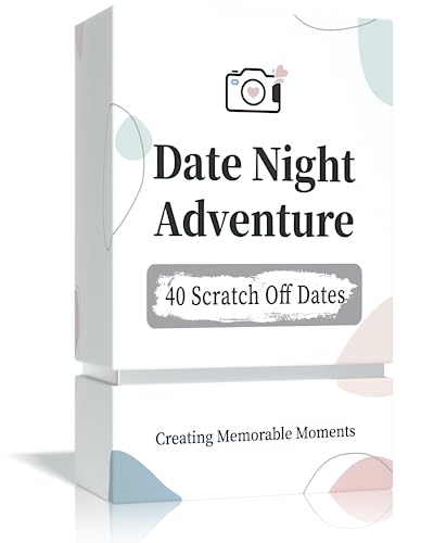 Tryuunion Date Night Adventure, 40 Rubbeldaten für Paare, Weiß von Tryuunion