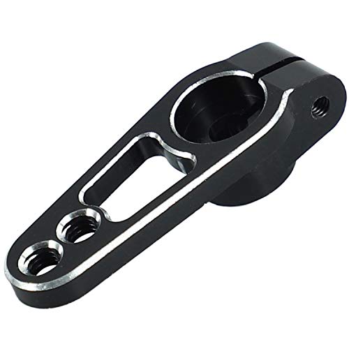 Tsadeer 1 Stuecke Legierung 25 T 31 Mm Lenkung Servo Arm Horn für RC Crawler Teile, Schwarz von Tsadeer