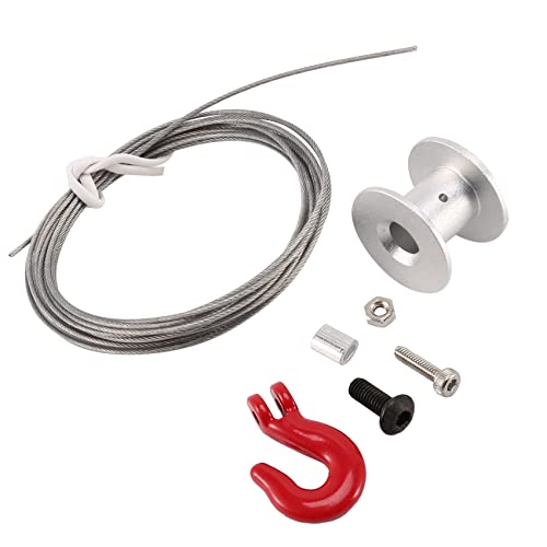 Tsadeer Servo Lenkung 25T Rad Servo Winde für 1/10 RC Raupe TRX4 D90 D110 Axial Scx10 90046 Tsadeer Servo Lenkung 25T Rad Servo Winde für 1/10 RC Raupe TRX4 D90 D110 Axial Scx10 90046 von Tsadeer