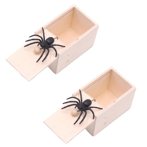 2 Stücke Scherzartikel Spinne in Box Spider Box Prank Scherzartikel Spinne Fake Spinne Streiche Box Streich Spider Prank Sachen Spider Box Scare Box für Kinder Erwachsene Halloween Party Favors Gifts 2 Stücke Scherzartikel Spinne in Box Spider Box Prank Scherzartikel Spinne Fake Spinne Streiche Box Streich Spider Prank Sachen Spider Box Scare Box für Kinder Erwachsene Halloween Party Favors Gifts von Tsangbaby