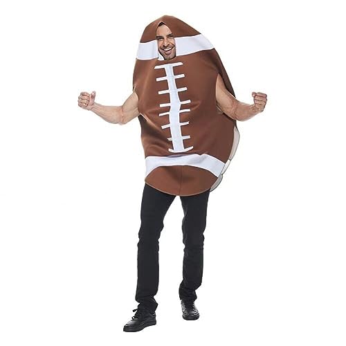 Tsffae American Football Erwachsenenkostüm Buddy Sport Game Dress Up Party Lustige Cosplay-Kostüme für Herren und Damen von Tsffae
