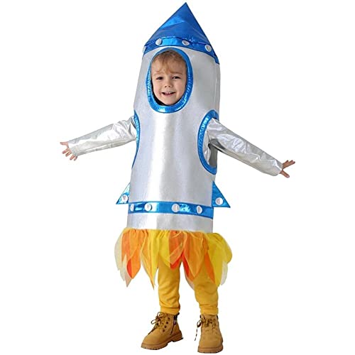 Tsffae Raketenschiff-kostüm Für Kinder – Space-shuttle-kostüm – Raumschiff-anzieh-cosplay-kostüm Für Jungen Und Mädchen von Tsffae