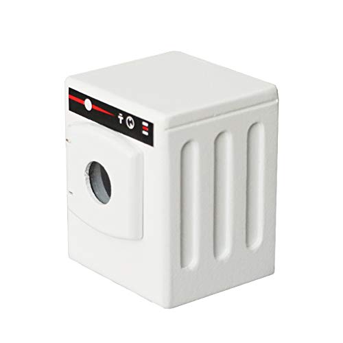 TsoLay 1:12 Puppen Haus Mini MöBel Modell Rein Weiß Trommel Wasch Maschine Miniatur WASCH Maschine Weiß von TsoLay