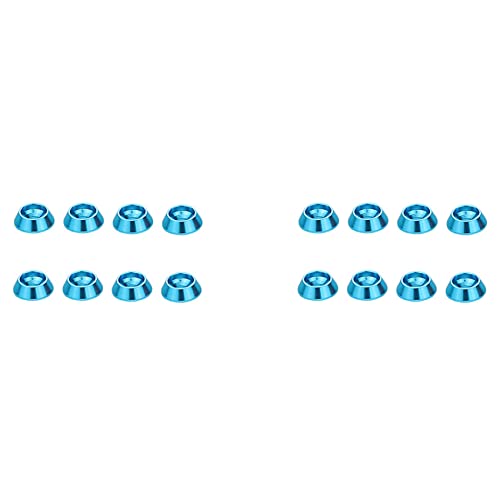TsoLay 16 Stücke RC Auto Metall Schrauben Dichtung Satz für C14 C24 C34 C44 MN D90 D91 D99S von TsoLay