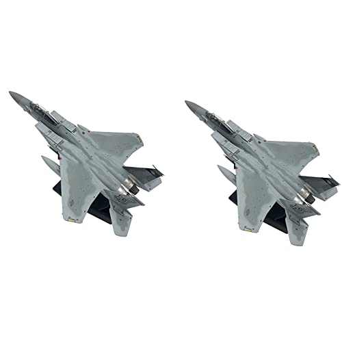 TsoLay 2X 1/100 MaßStab Druckguss Flugzeuge F15 Eagle American Navy Flugzeuge Modell von TsoLay