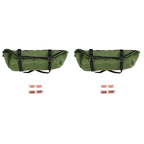 TsoLay 2X Canopy Zelt Aufbewahrungs Tasche Dach Tasche Gepäck Tasche Camp Equipment Zelt Tasche für 1/10 RC Raupen Auto AXIAL SCX10 TRX4,3 von TsoLay