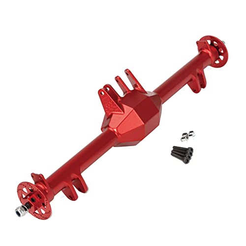 TsoLay CNC Metall Hinterachsgehäuse für 1/10 Baja 4WD Desert Offroad Truck Upgrade Ersatzteile Rot von TsoLay